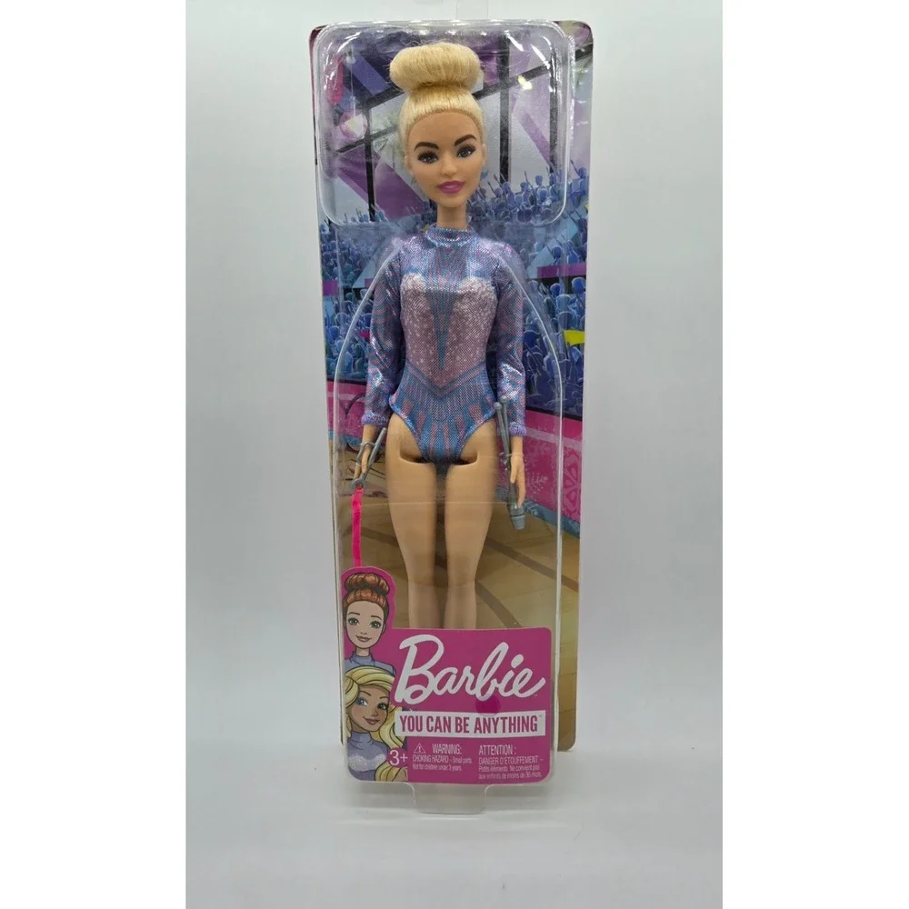 NEW Barbie You Can Be Anything Rhythmic Gymnast Blond NIB